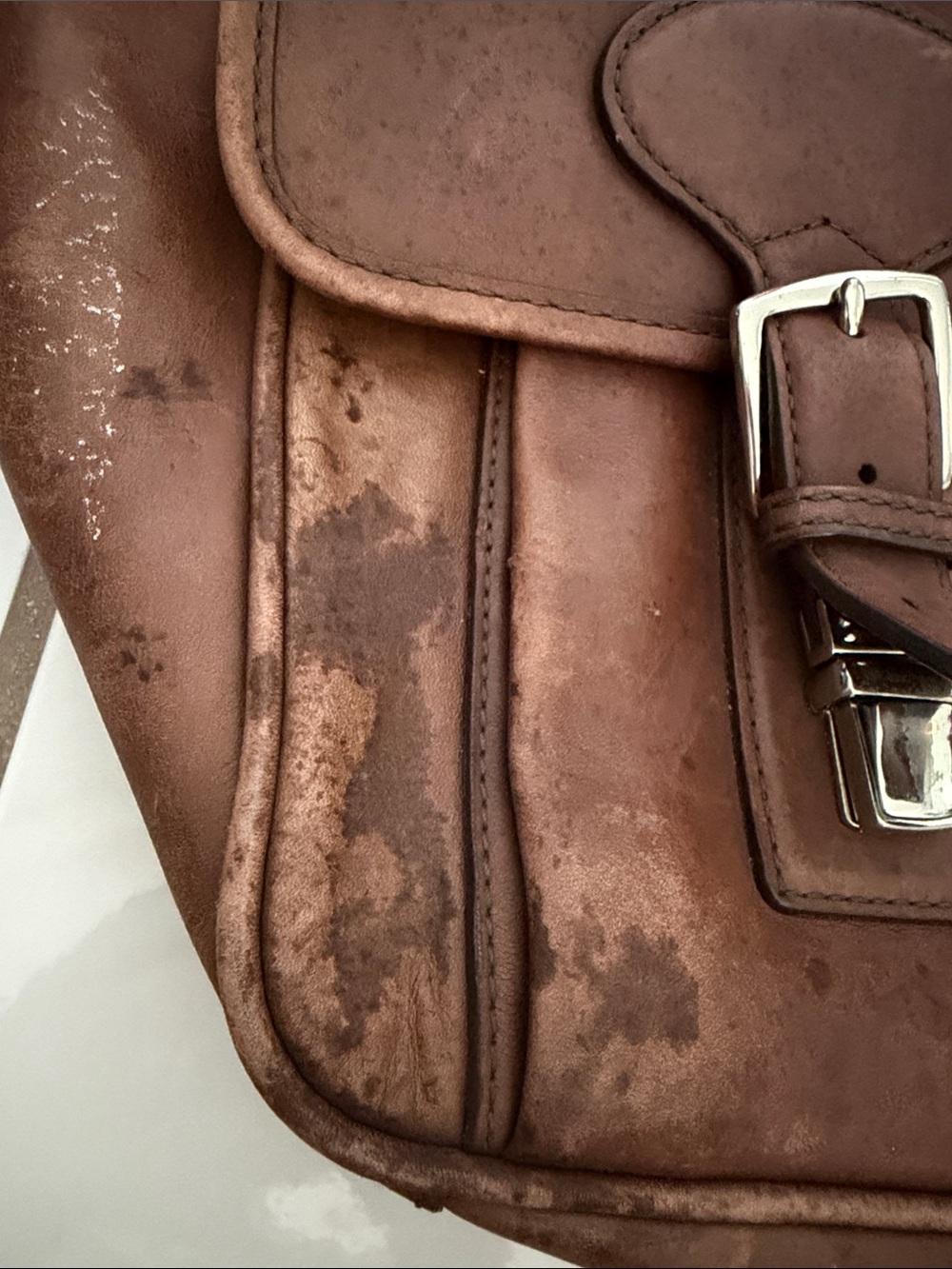 RARE VINTAGE COACH 5235 CONNER BROWN PADDED LEATHER BRIEFCASE LAPTOP BAG/ xbody - Picture 2 of 11